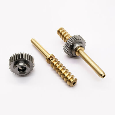 Alloy Steel Worm Shaft And Worm Gear Featuring Oil Bath Lubrication Type and Low Maintenance Ideal for Power Transmission Systems